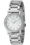 DKNY #NY4791 Women's Stainless Steel Crystal Accented MOP Dial Watch