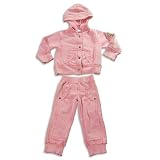 Mish - Infant Girls Long Sleeve Hooded Sweatsuit, Pink
