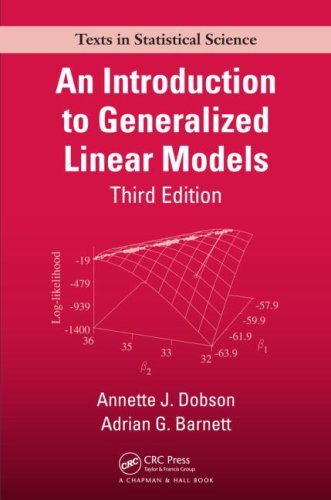 An Introduction to Generalized Linear Models (Chapman & Hall/Crc Texts in Statistical Science Series)