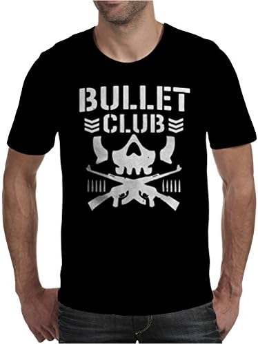 Bullet Club New Japan Pro Wrestling Mens T-Shirt Black / X-Large