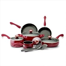Paula Deen 19241 Signature Porcelain 12-Piece Cookware Set