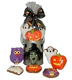 Mini Halloween Cookie Bouquet - Witch Candle Holder