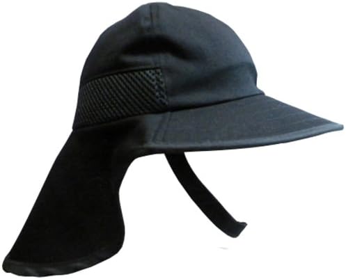 N'Ice Caps Boys Wide Brim Flapper Hat with Side Mesh Ventilation