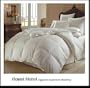 Royal Hotel's 1200 Thread Count Queen Size Goose Down Alternative Comforter 100% Egyptian Cotton 1200 TC - 750FP - 50Oz - Solid White