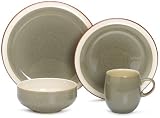Denby Fire Sage 4-Piece Place Setting, Service for 1