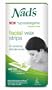 Nad's Hypoallergenic Facial Wax Strips, 24 strips (Pack of 2)