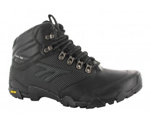 HI-TEC Sierra Trek WP Men's Hiking Boots, Black, UK8