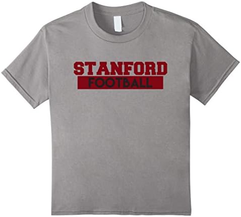 Kids Stanford College Football T-Shirt 12 Slate