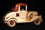 Extra 40% Off Handcrafted Wooden Toy Car Classic Vintage Model CMC_MODELT_004