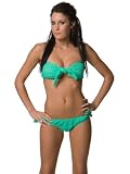 Tyler Rose Swimwear - Green Bikini - Bandeau Top and Bottom - 2 Piece Swimsuits for Women