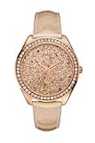 GUESS Rose Gold-Tone Dazzling Sport Watch