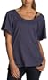 RVCA  Junior's Shiver Pocket Tee,Trust Fund/Purple Haze,One Size