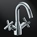from Sanlingo Design Cross head Kitchen Sink Mixer High Gloss Chrome Sanlingo