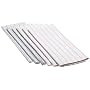 DII Lint Free Set of 6 Glass Towels Mixed