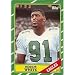 Reggie White 1986 Topps Near Mint Rookie Card #275 Shipped in Protective Screw Down Holder!