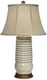 Adam's Rib Ivory Pottery Table Lamp by The Natural Light