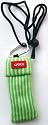 EMARTBUY CROCO CANDY STRIPES LIME GREEN CASE/COVER/POUCH/SOCKS SUITABLE FOR LG INCITE