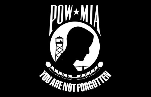 POW/MIA 3 x 5 Foot Polyester Flag