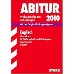 Abiturpr�fung Bayern  Englisch GK, 2000-2009