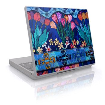 Childrens Toyshop  Video Games : Laptop Skin (Can be trimmed to fit most laptops.) (15" x 12") - Silk Flowers