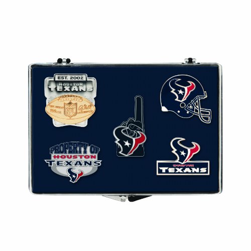 NFL Houston Texans 5-Pin Collector Set