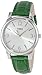 Timex Women's T2P092TN Dark Green Croco Patterned Leather Strap Dress Watch