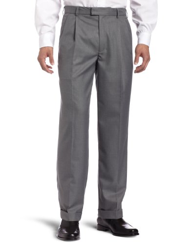 External hard drive:Dockers Men's Cooper Pleated Dress Pant,Oxford Grey,34X30