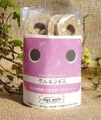 ドットわんクッキー　ラム＆ライス 70g