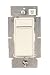Leviton VPE04-1LX, Vizia + Digital 400W Electronic Low Voltage Dimmer, Single Pole and 3-Way or More Applications, White/Ivory/Almond