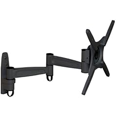 Universal Monitor & LCD Halterung 25-81cm (10-32") Schwenkarm flexibel (bis 81cm, 20kg, kippbar/neigbar) schwarz