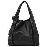 41sxKTczwjL. SL160  Jimmy Choo Black Leather Medium Saba Handbag SABA MBK