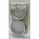 Ball Widemouth Platinum Lids and Bands, 6 pack by Ball