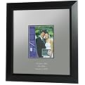 Engraveables Signature Frame - Black with Silver