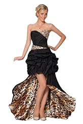 Taffeta Beaded Party Dress 