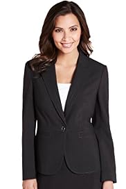 Single Breasted 1 Button Banded Waist Jacket