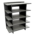 Media Tower - Reversible Titanium/ Black (42 x 33")