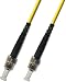 1M Singlemode Simplex Fiber Optic Cable (9/125) - ST to ST