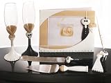 Black Tie Collection Set (Set of 96) - Baby Shower Gifts & Wedding Favors
