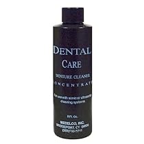 Medelco DCC8 ultrasonic denture cleaner concentrate.
