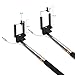 Selfie Stick, BENGOO Extendable Monopod No Bluetooth Pairing No Battery Charging Remote Control Selfie Stick Handheld Selfie Holder for iPhone 6 iPhone 6 Plus Samsung and Other Smartphones-Black