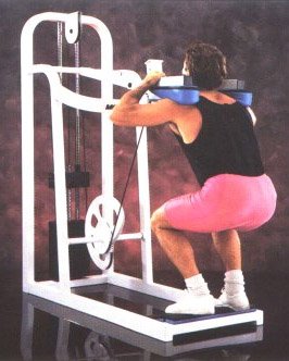 Maxicam Calf and Squat Weight Machine