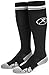 Kunto Fitness Graduated Compression Socks for Men and Women (Extra Large, Black)