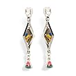 Electric Mayhem Dangle Earrings from the Artazia Collection #9917 GE OE