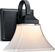 Minka Lavery Agilis Black 1 Lt Bath Bar