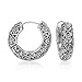 Ross-Simons Balinese Sterling Silver Hoop Earrings Ross-Simons Balinese Sterling Silver Hoop Earrings