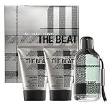 The Beat For Men for Men Gift Set - 3.4 oz EDT Spray + 3.4 oz Aftershave Balm + 3.4 oz Shower Gel