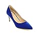 Mixx shuz MERIDA-02 Women's Clsoed Pointed Toe Fashion Mid Heel Work Pumps