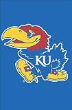 Evergreen Enterprises Kasnas Jayhawks Applique Garden Flag