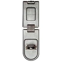 Master Lock 720DPF Single Hinge Hasp, 6-1/4-Inch
