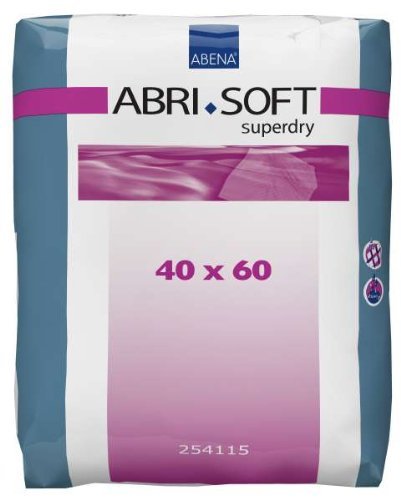 Abena Abri-Soft Superdry Disposable Incontinence Bed Pads 40X60Cm Per 60 Sheets